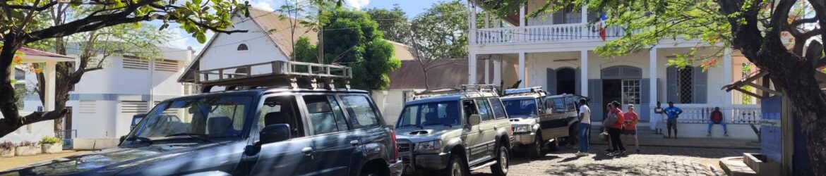 Le convoi prêt à partir